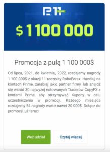 konkursy roboforex