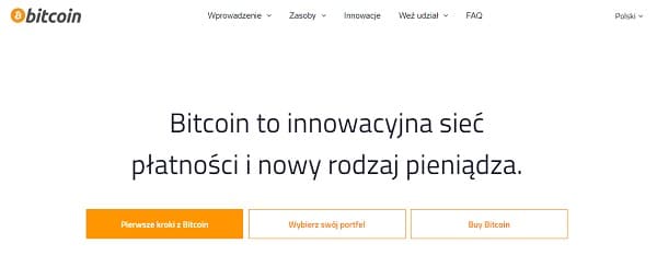 Strona bitcoina