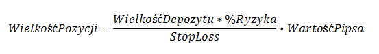 Zarządzanie wielkością pozycji