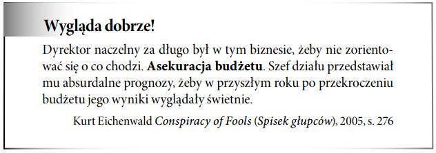 Asekuracja budżetu