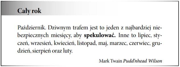 Spekulacja