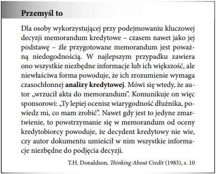 analiza kredytowa