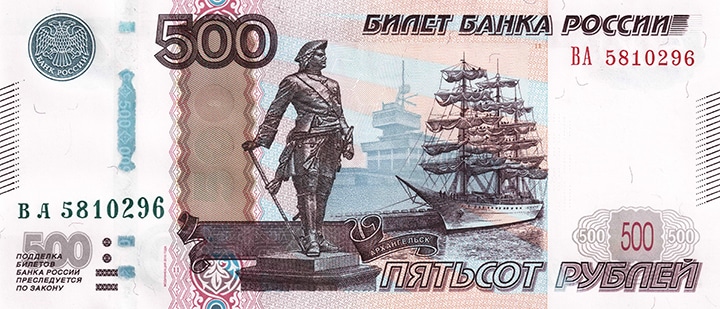 rubel rosyjski
