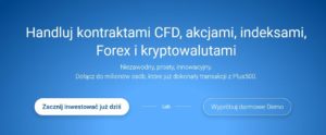 Rejestracja konta na platformie Plus500