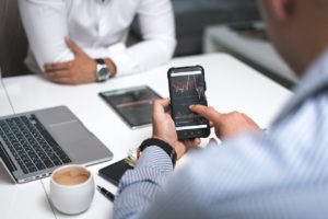 Obsługa klienta na urządzeniu mobilnym
