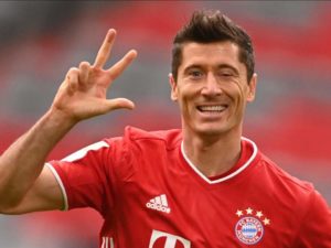 Robert Lewandowski po meczu,