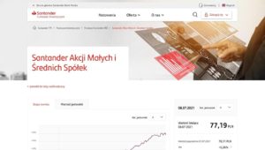 santander akcji małych i średnich spółek