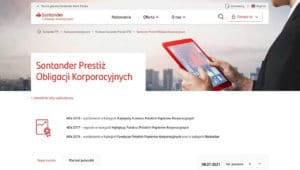 santander prestiż obligacji korporacyjnych