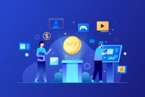 grafika z ludźmi i nft