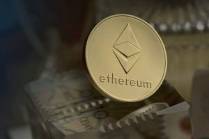 moneta ethereum złota