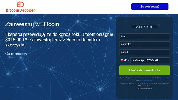 Strona główna Bitcoin Decoder