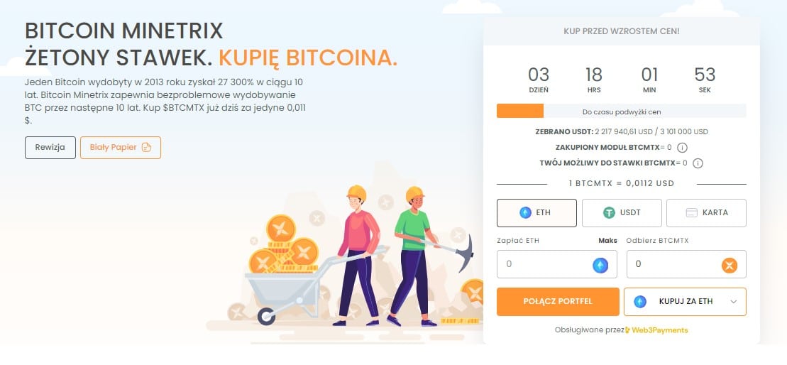 bitcoin minetrix strona główna